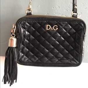 Dolce & Gabbana Quilted Lily Glam Crossbody